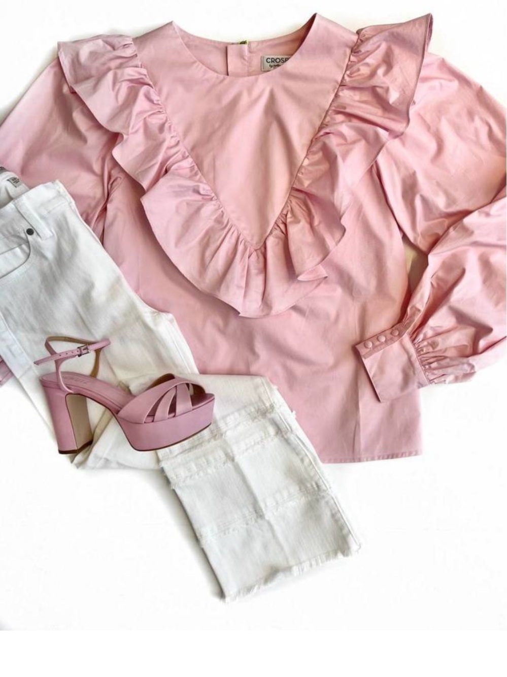 CROSBY BY‎ MOLLIE BURCH Flint Top in Blossom Pink